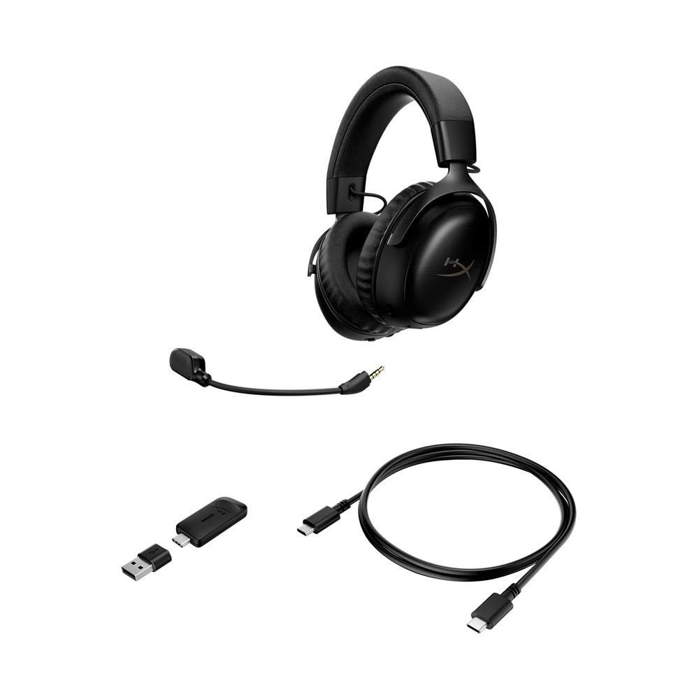 Tai Nghe Gaming Không Dây HyperX Cloud III S Wireless Black (A59YZAA)