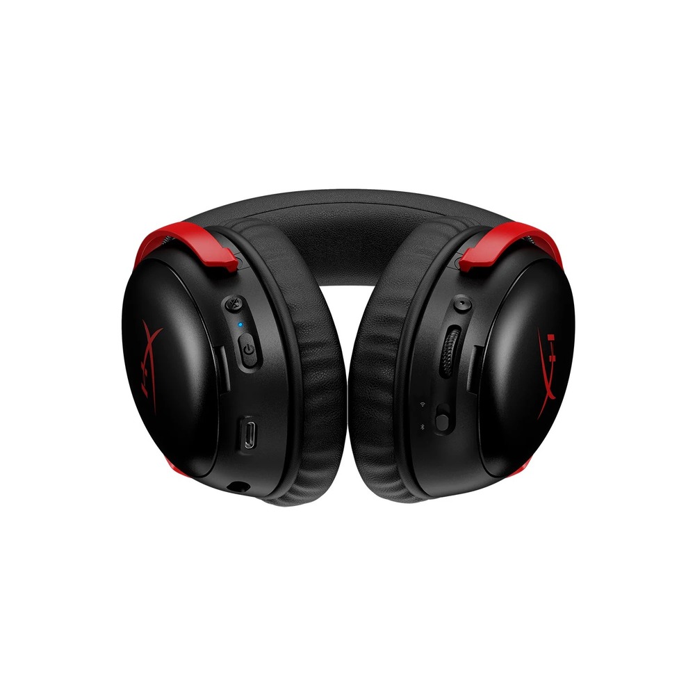 Tai Nghe Gaming Không Dây HyperX Cloud III S Wireless Black/Red (A59Z0AA)
