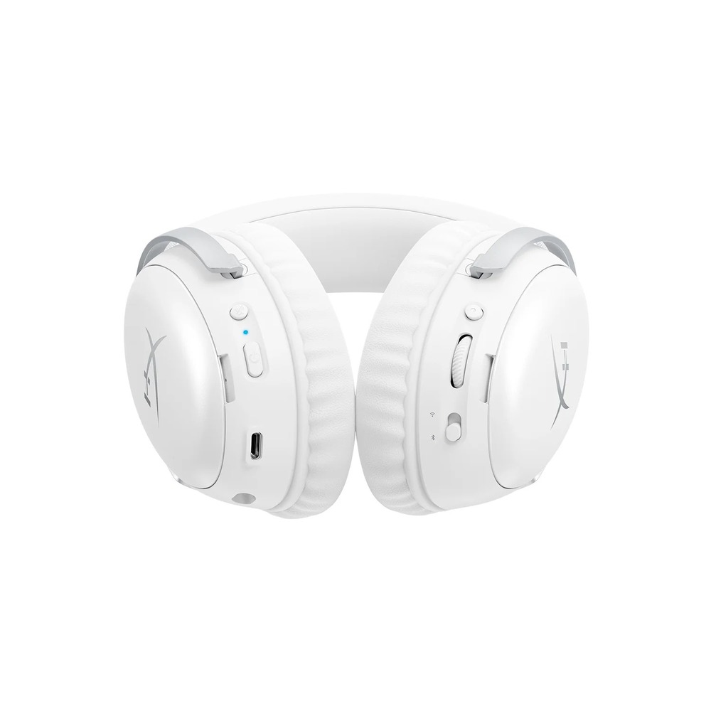 Tai Nghe Gaming Không Dây HyperX Cloud III S Wireless White (AX6G1AA)