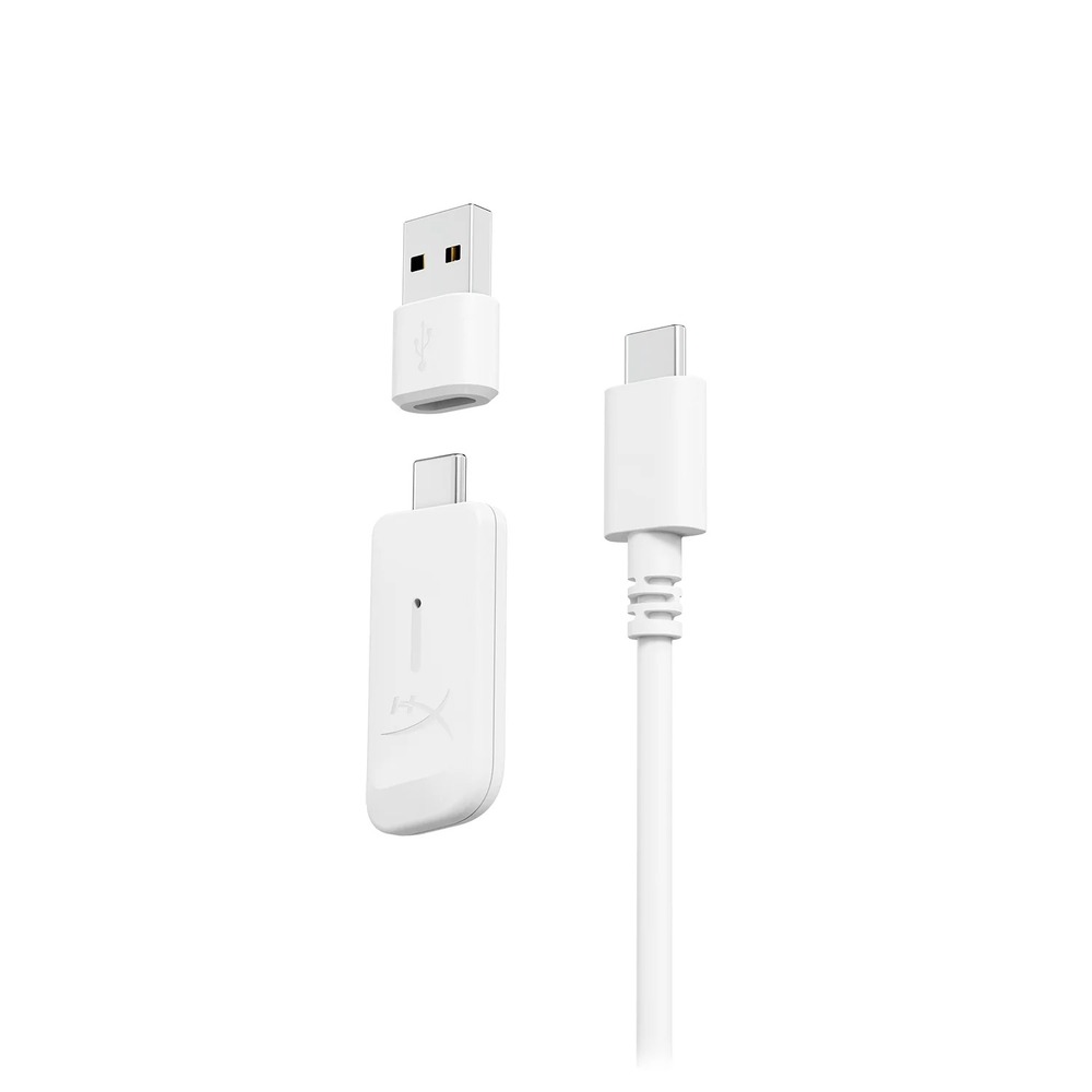 Tai Nghe Gaming Không Dây HyperX Cloud III S Wireless White (AX6G1AA)