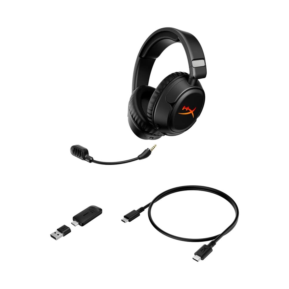 Tai Nghe Gaming Không Dây HyperX Cloud Flight 2 Wireless Black (B5VC4AA)