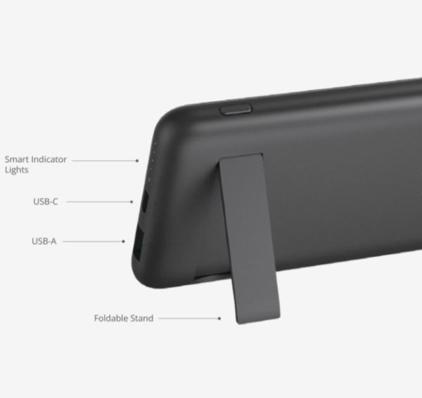 Pin Sạc Không Dây Mazer Infinite Boost Air.Stand V3.0 (10000mAh, M-EGWX12-GY)