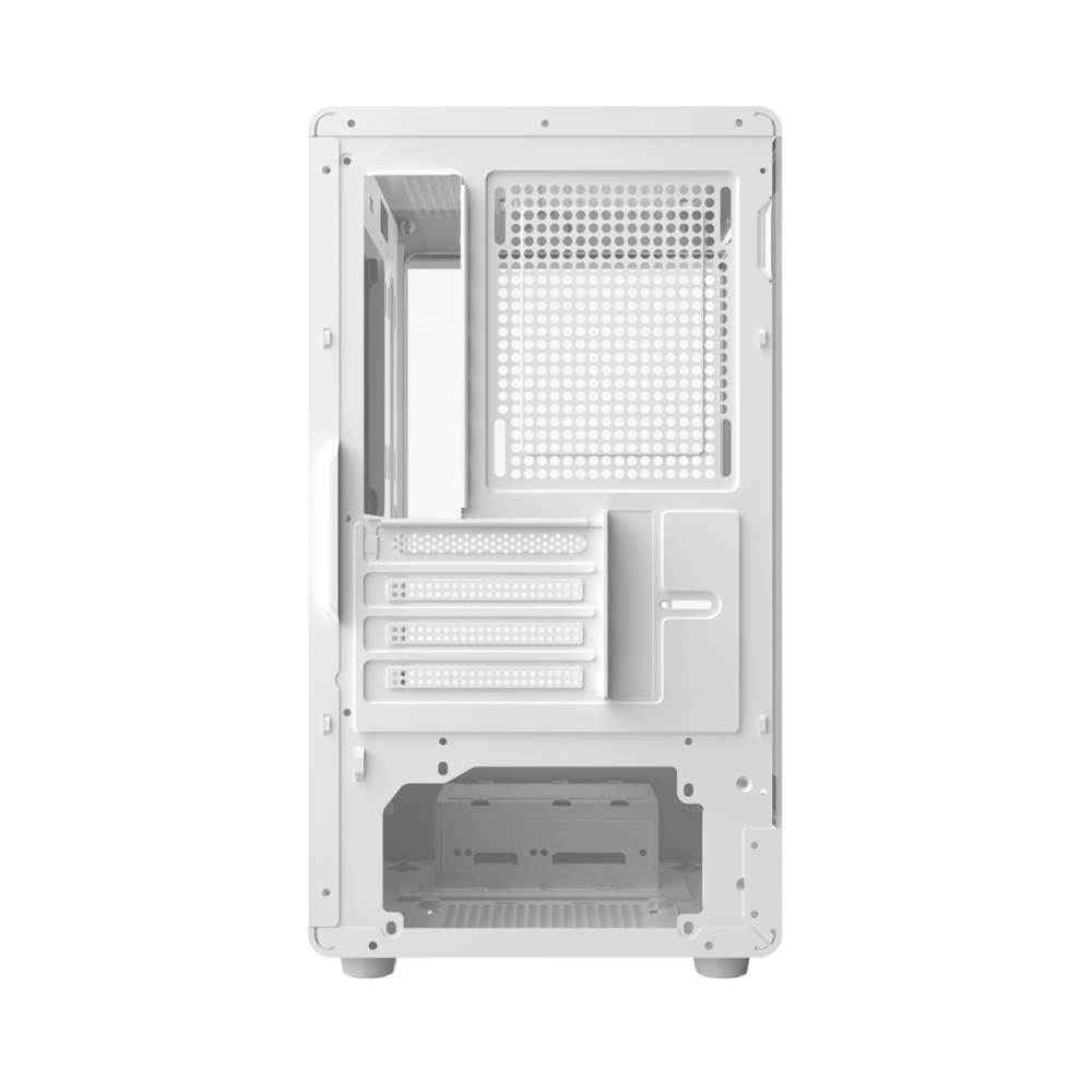 Vỏ Case Xigmatek Pura MS Arctic - EN48494 (m-ATX, No fan, Max 3 fan, Rad 240, ARGB LIGHTING BAR)