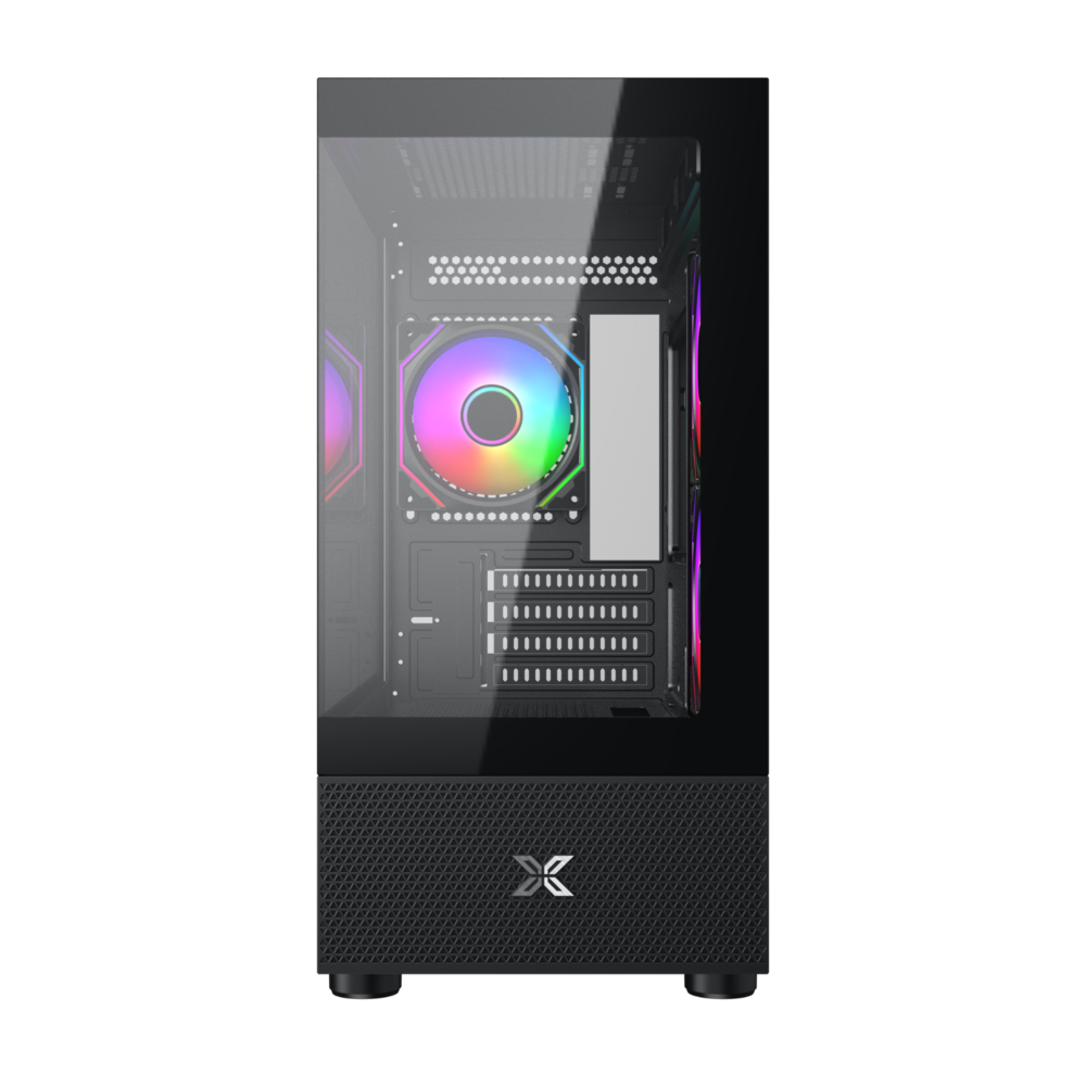 Vỏ case Xigmatek ALPHARD M 3IF Black - EN48814 (m-ATX, Sẵn 3 fan RGB, Max 7 fan, Rad 240/280)