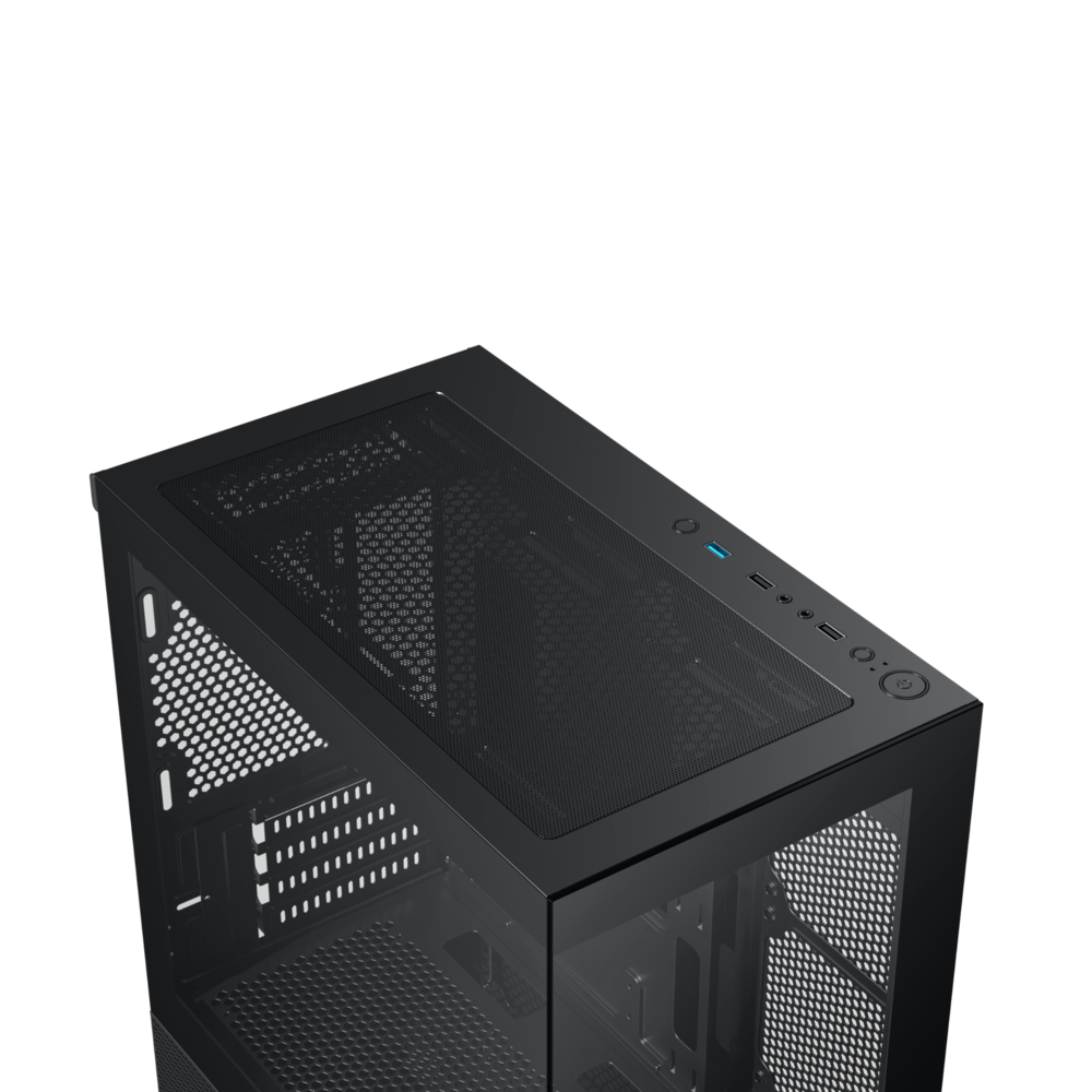 Vỏ case Xigmatek ALPHARD M 3IF Black - EN48814 (m-ATX, Sẵn 3 fan RGB, Max 7 fan, Rad 240/280)