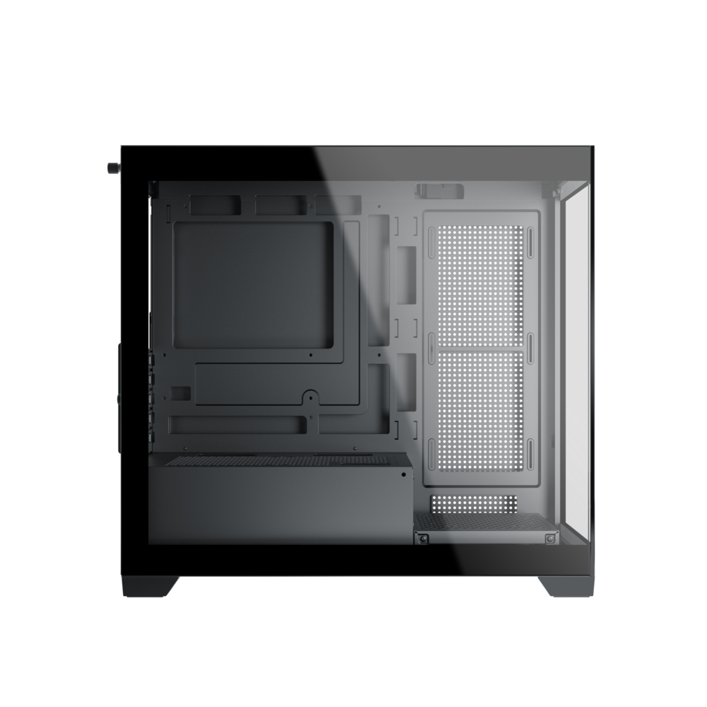 Vỏ case Xigmatek Blast M Black - EN46179 (m-ATX, No fan, Max 9 fan, Rad 360)