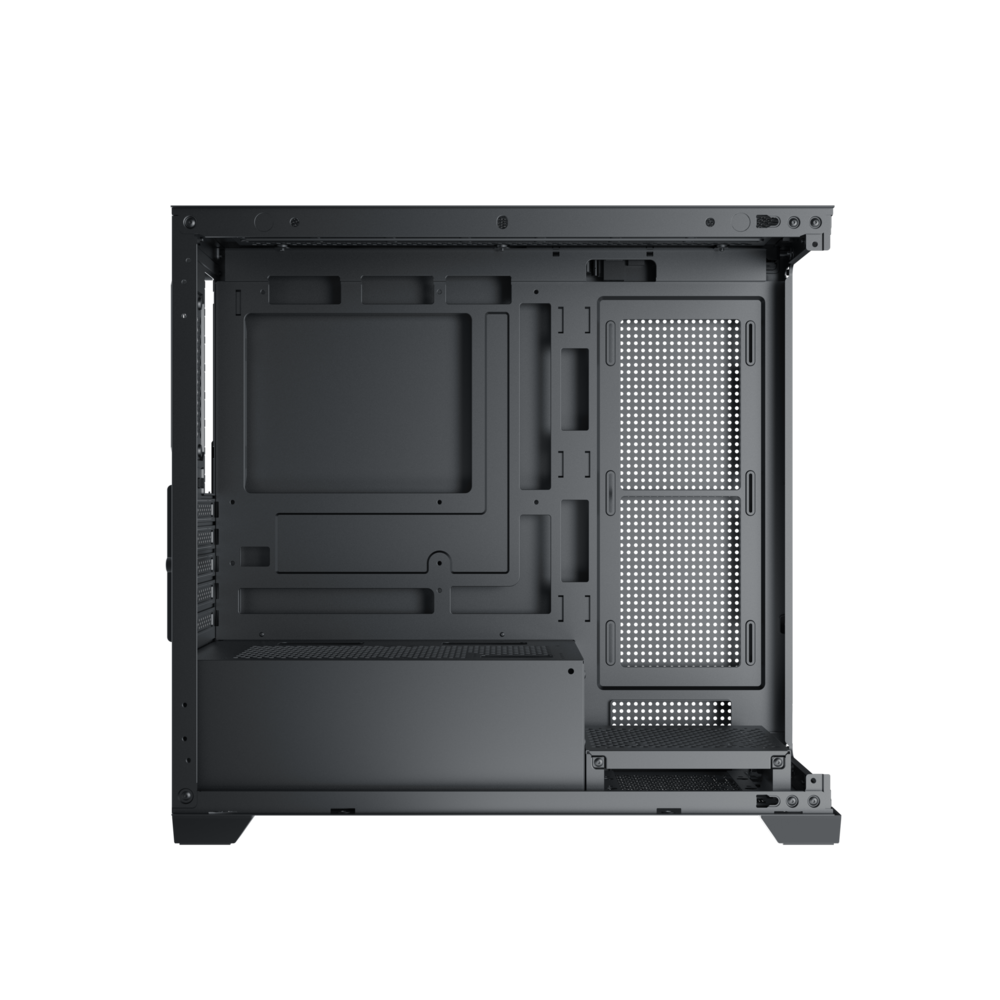 Vỏ case Xigmatek Blast M Black - EN46179 (m-ATX, No fan, Max 9 fan, Rad 360)