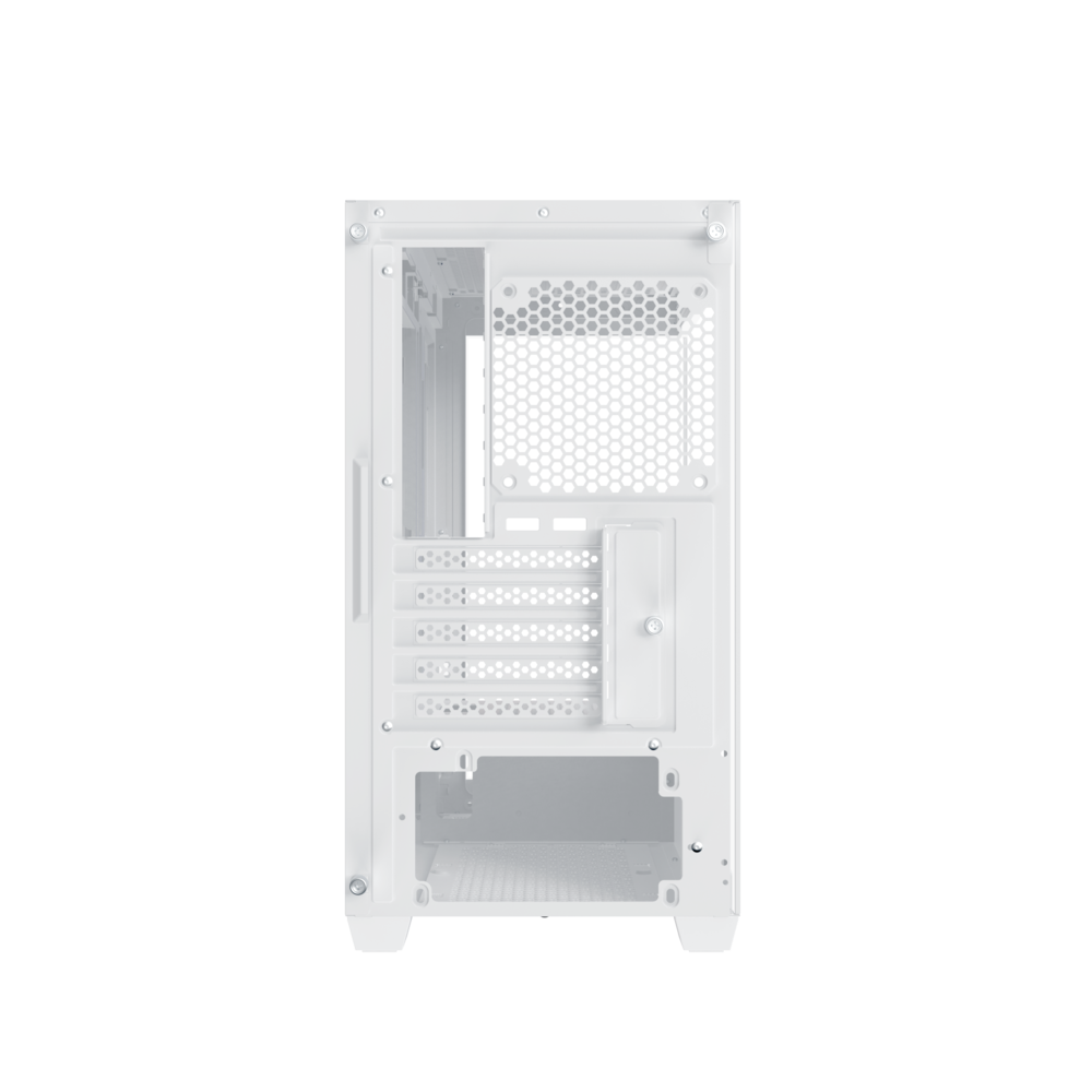 Vỏ case Xigmatek Blast M Arctic - EN46186 (m-ATX, No fan, Max 9 fan, Rad 360)