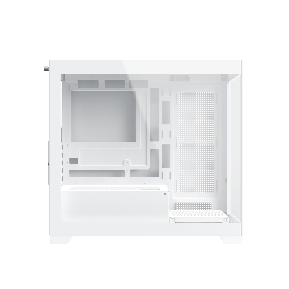 Vỏ case Xigmatek Blast M Arctic - EN46186 (m-ATX, No fan, Max 9 fan, Rad 360)