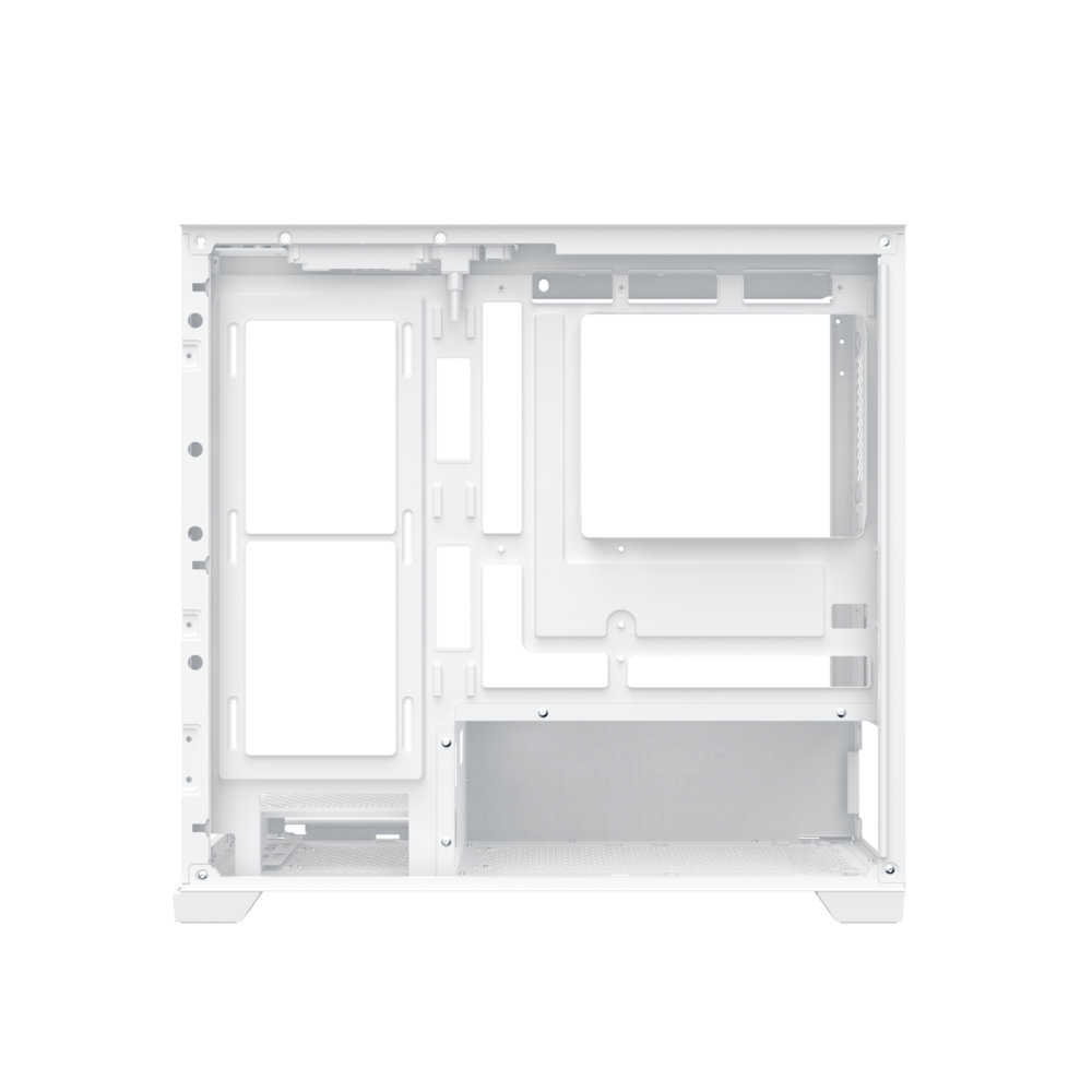 Vỏ case Xigmatek Blast M Arctic - EN46186 (m-ATX, No fan, Max 9 fan, Rad 360)