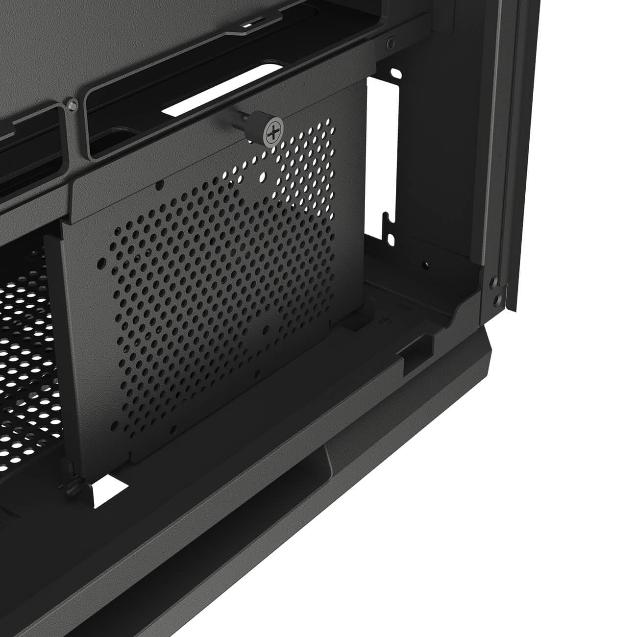 Vỏ case Cougar FV270 RGB Black (Mid Tower, E-ATX, Kính Cong, Sẵn 4 Fan ARGB, Max 9 fan, Rad 360, USB-C)