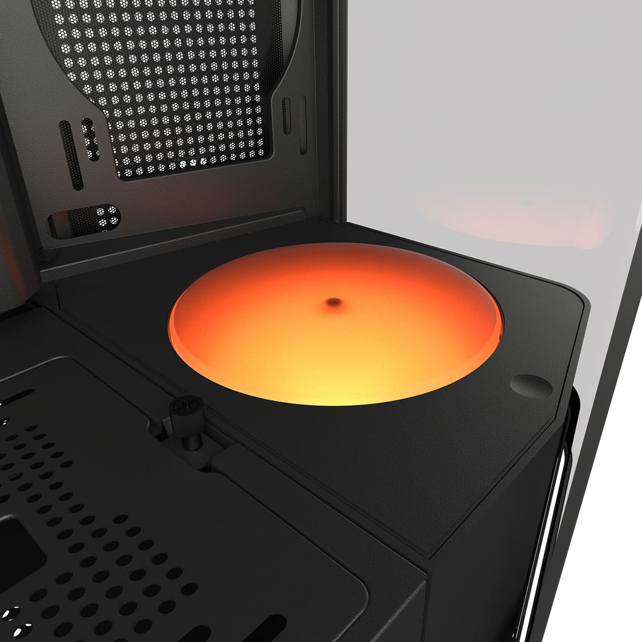 Vỏ case Cougar FV270 RGB Black (Mid Tower, E-ATX, Kính Cong, Sẵn 4 Fan ARGB, Max 9 fan, Rad 360, USB-C)