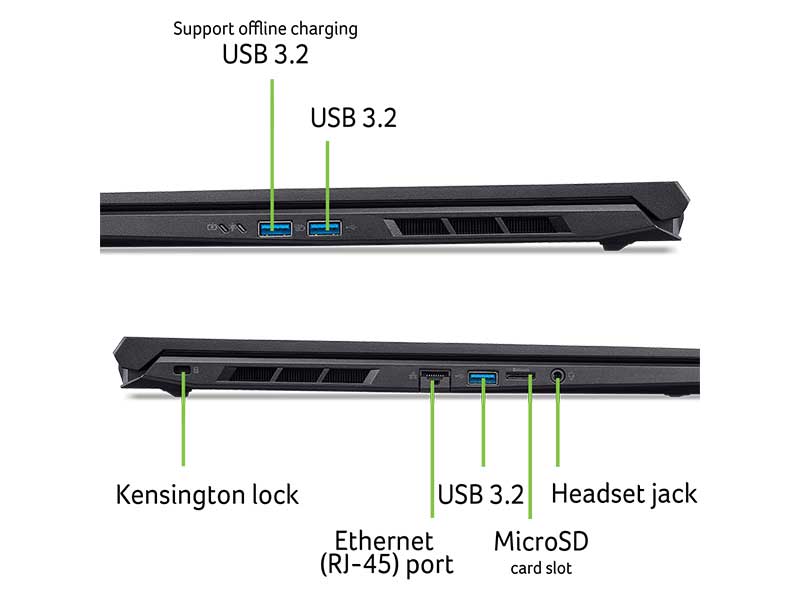 Laptop Acer Gaming Nitro ProPanel ANV16-72-71T9 (Intel Core 7 240H, RAM 16GB, SSD 512GB, RTX 5060 8GB, Màn Hình 16inch FHD+, IPS, 180Hz, 100% sRGB, Windows 11 Bản Quyền)