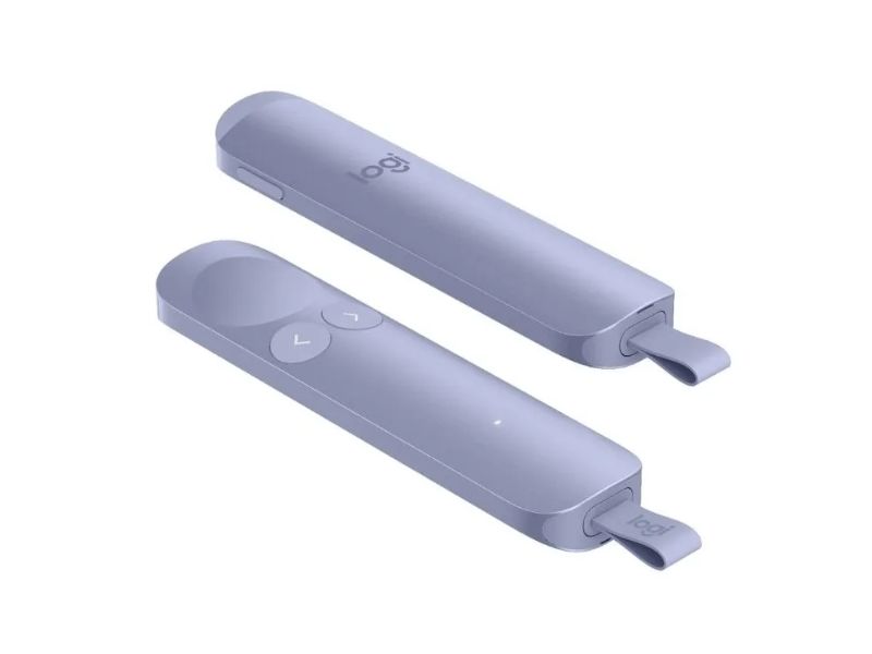 Bút Trình Chiếu Logitech Spotlight 2 Màu Tím Nhạt (910-007676)