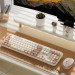 Beige White